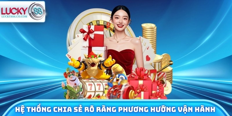 Giới thiệu Lucky88 - Sân Chơi Đỉnh Cao, Trải Nghiệm Cực Đã 2 Hệ thống chia sẻ rõ ràng phương hướng vận hành cho hội viên