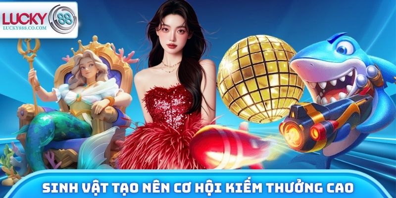 Bắn Cá Bingo - Chinh Phục Jackpot Từ Nhà Cái Lucky88 3 Từng nhóm sinh vật tạo nên cơ hội kiếm tiền thưởng cao